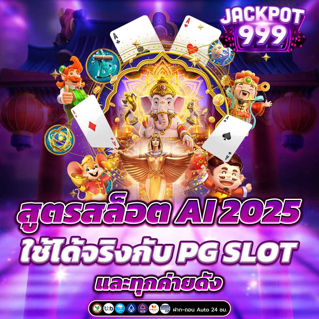 สูตรสล็อต AI 2025 ใช้ได้จริงกับ PG SLOT และทุกค่ายดัง